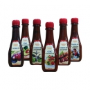 "Brava-Priprava" "Satsebeli Shashlychny", "Satsebely Okhotnichy", "Satsebeli s pryanymi travami", "Italiansky", �Mexikansky", "Tkemalevy" sauces